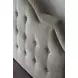 Zest Beige and Black Queen Upholstered Panel Bed
