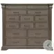 Madison Ridge Natural Bark Panel Bedroom Set