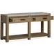 Plum Creek Sierra Brown Rectangular Sofa Table