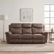 Aram Brown 89" Double Reclining Sofa