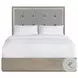 Cadia Grey Upholstered Panel Bedroom Set