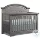 Foundry Brushed Pewter Arch Top Convertible Standard Crib