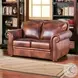 Arizona Marco Leather 66" Loveseat with Nailhead Trim