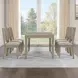 Yorktown Sand 60" Rectangular Dining Table with 6 Side Chairs
