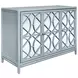 Aria Painted Light Blue 3 Door Buffet