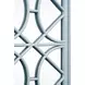 Aria Painted Light Blue 3 Door Buffet