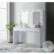 Ari White Vanity With MIrror With LED Light