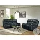 Florin Navy Power Reclining Loveseat