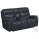 Florin Navy Power Reclining Loveseat