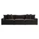 Maxton Heights Bittersweet 3 Piece Modular Sectional Sofa