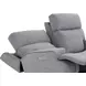 Ashbee Arula Dolphin 66" Zero Gravity Power Reclining Loveseat with Power Headrest and USB Charging