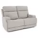 Ashbee Arula Dove 66" Zero Gravity Power Reclining Loveseat with Power Headrest and USB Charging