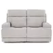 Ashbee Arula Dove 66" Zero Gravity Power Reclining Loveseat with Power Headrest and USB Charging