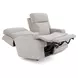 Ashbee Arula Dove 66" Zero Gravity Power Reclining Loveseat with Power Headrest and USB Charging