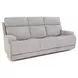 Ashbee Arula Dove 90" Zero Gravity Power Reclining Sofa with Power Headrest and USB Charging