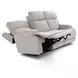 Ashbee Arula Dove 90" Zero Gravity Power Reclining Sofa with Power Headrest and USB Charging
