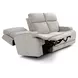 Ashbee Arula Dove 90" Zero Gravity Power Reclining Sofa with Power Headrest and USB Charging