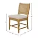 Ashbury Natural Upholstered Dining Chair Set of 2