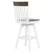 Ashford Brown Swivel Upholstered Barstool