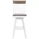Ashford Brown Swivel Upholstered Barstool