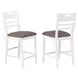 Ashford Brown Handle Grip Back Upholstered Counter Height Stool