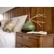 Aspire Profile Brown 3 Drawer Nightstand With Built In Outlet