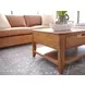Aspire Profile Brown Rectangular Cocktail Table
