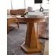 Aspire Array Brown Round Chairside Table