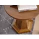 Aspire Array Brown Round Chairside Table