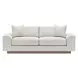 Lana Gray 96" Sofa with Pillows