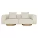 Mattior Santa Cruz Oatmeal 92" Sofa