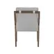 Aurora Latte and Gray Performance Upholstered Sling Chair Set of 2