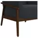 Donna Blue Upholstered Chair