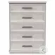 Rhiannon Antique White Storage Panel Bedroom Set