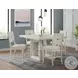 Rhiannon Antique White Counter Height Dining Room Set