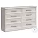 Rhiannon Antique White Storage Panel Bedroom Set