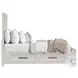Rhiannon Antique White Storage Panel Bedroom Set