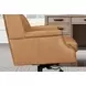 DC 132 RECY GCH Renaissance Cayanne Leather Upholstered Desk Chair