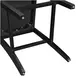 Joplin Black and Brown Counter Height Chair Set of 2