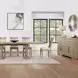 Napa Brown 72" Extendable Rectangular Dining Table