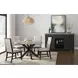 Edge Light Gray and Espresso 2 Door Server