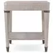 Marlborough Geo Coast and Gold Rectangular Hardy Side Table