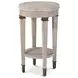 Marlborough Geo Coast and Gold Round Walker Drink Table