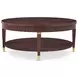 Marlborough Cambridge and Gold Round Mitchell Cocktail Table