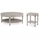 Marlborough Geo Coast and Gold Round Mitchell Occasional Table Set