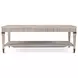 Marlborough Geo Coast and Gold Rectangular Woolfe Cocktail Table