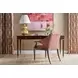 Marlborough Cambridge and Gold 66" Bradbury Writing Desk
