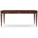 Marlborough Cambridge and Gold 66" Bradbury Writing Desk