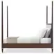 Marlborough Cambridge and Cream Upholstered Markos King Poster Bed