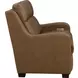 Ayden Hillwood Toffee Leather 60" Power Reclining Loveseat with Power Lumbar and USB Charging